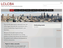 Tablet Screenshot of lclcba.com